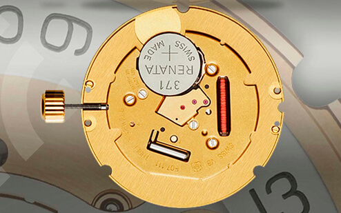 Замена механизма кварцевых часов