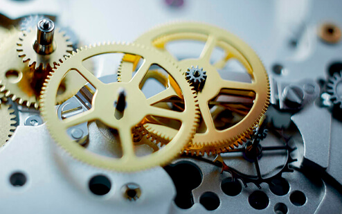 Репассаж и ремонт механизма часов